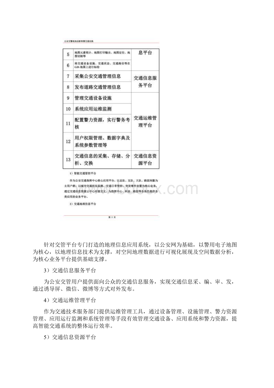 智慧交通产品总体解决方案交通信息资源平台.docx_第2页