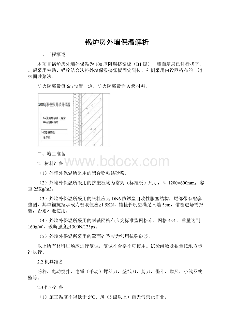 锅炉房外墙保温解析.docx_第1页