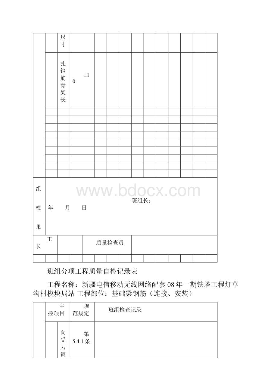 班组分项工程质量自检记.docx_第3页