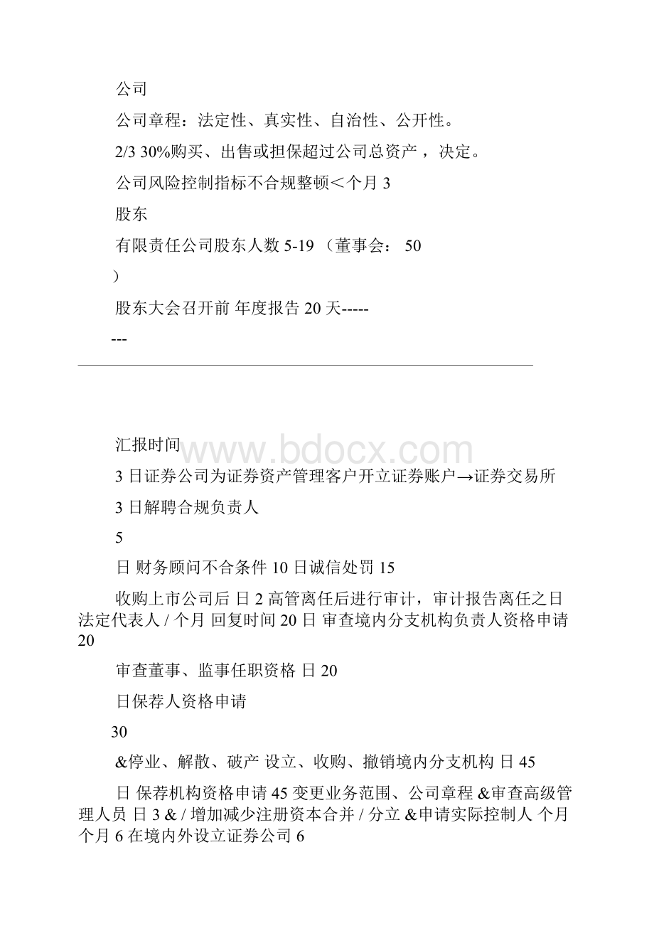 《证券市场法律法规》时间点总结Word下载.docx_第2页