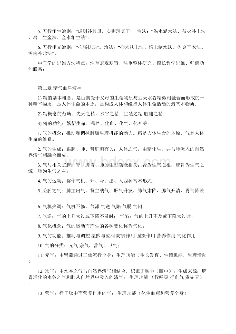 中医基础理论教材重点笔记Word格式文档下载.docx_第3页