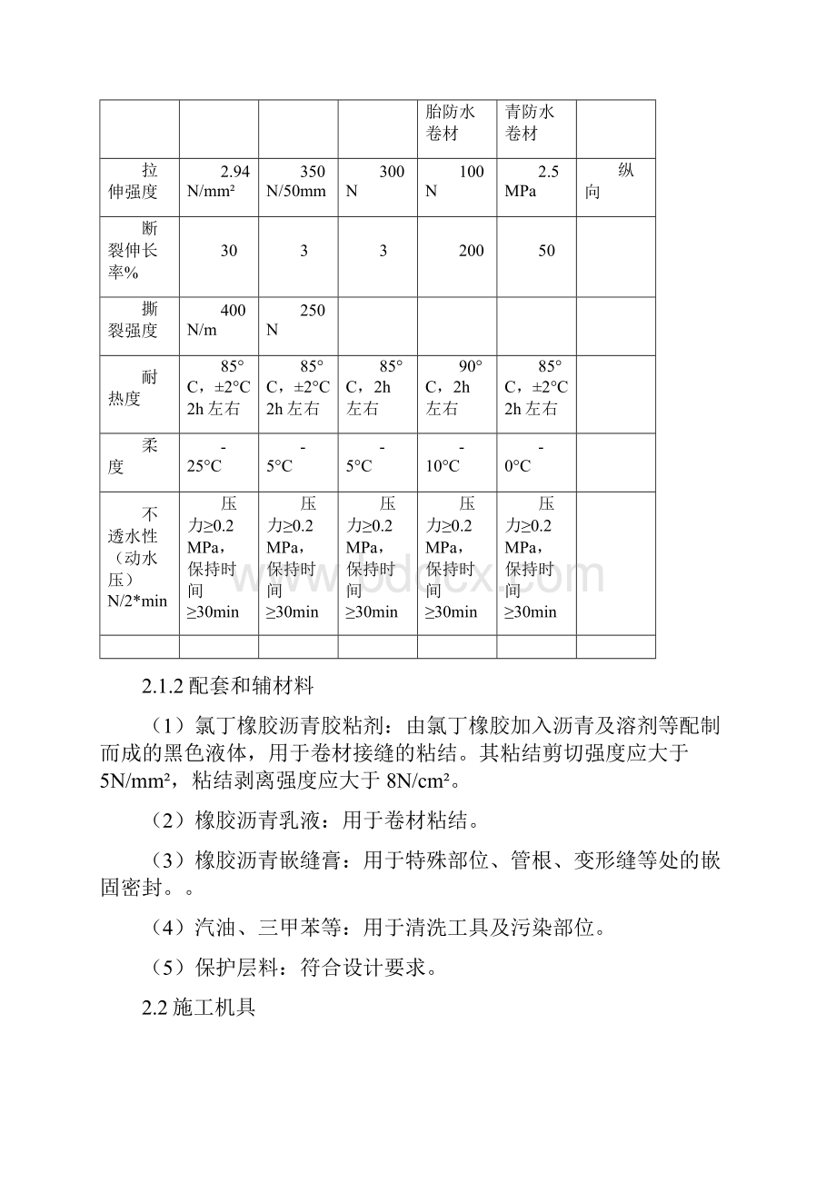 屋面高聚物改性沥青卷材防水施工工艺标准.docx_第3页