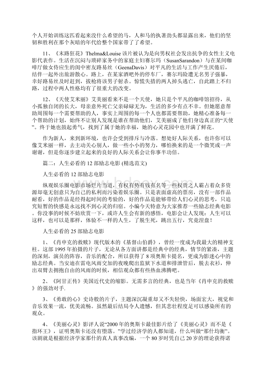 人生励志电影Word文档下载推荐.docx_第3页