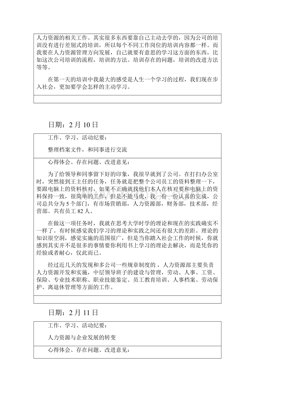 人力资源管理专业实习日记86062.docx_第2页