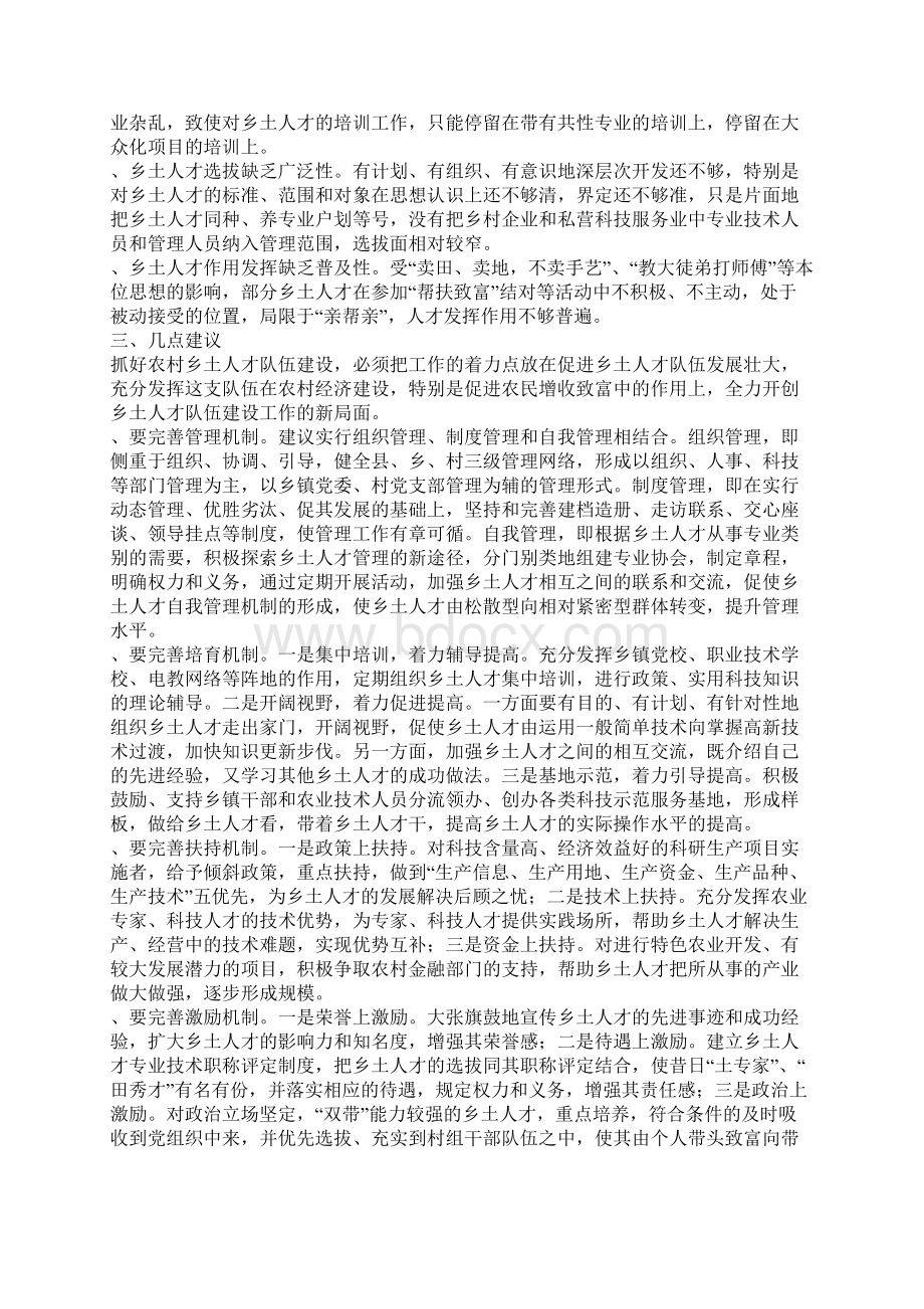 加强农村能人队伍建设 构建社会主义新农村同名8166.docx_第2页