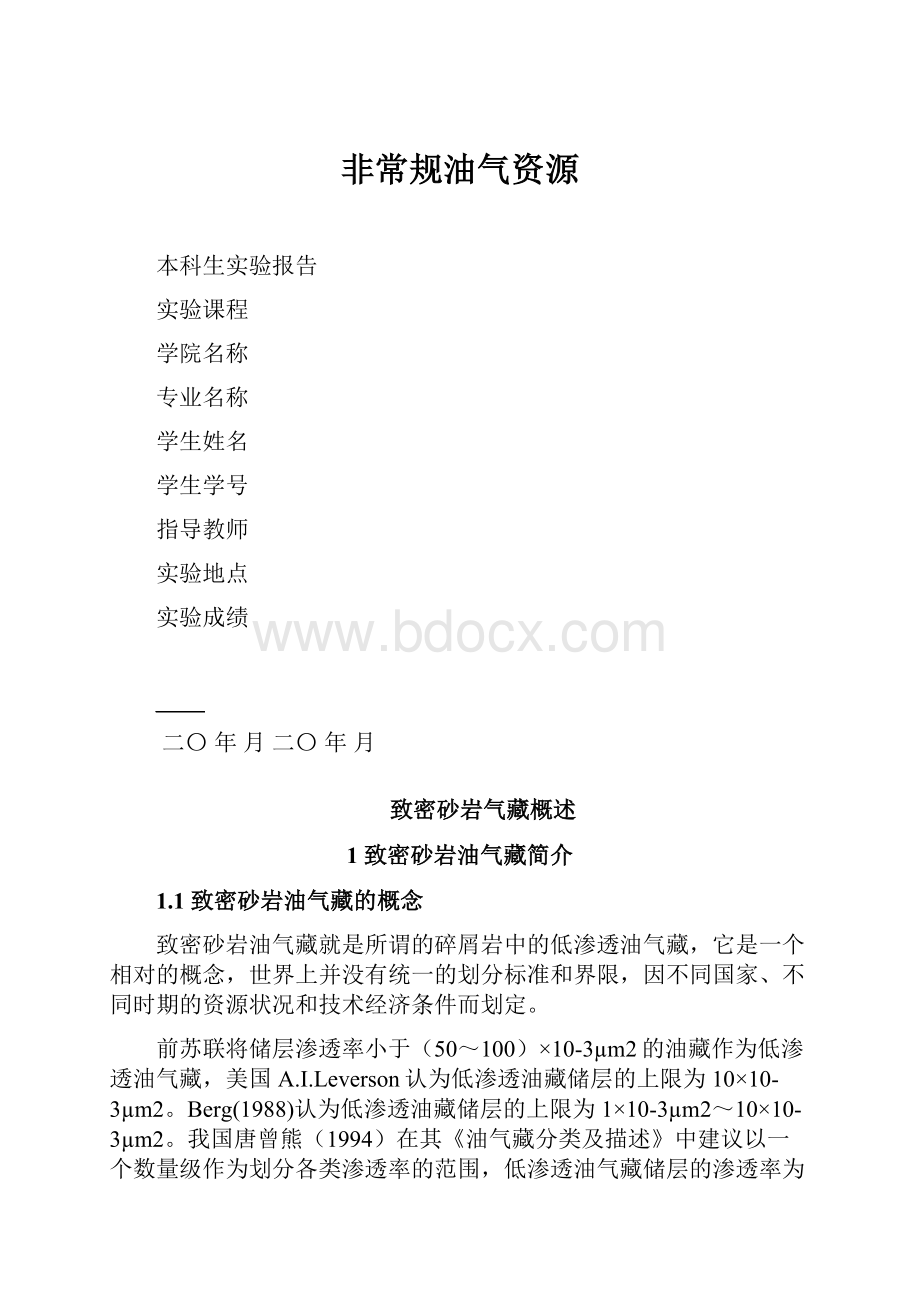 非常规油气资源.docx_第1页