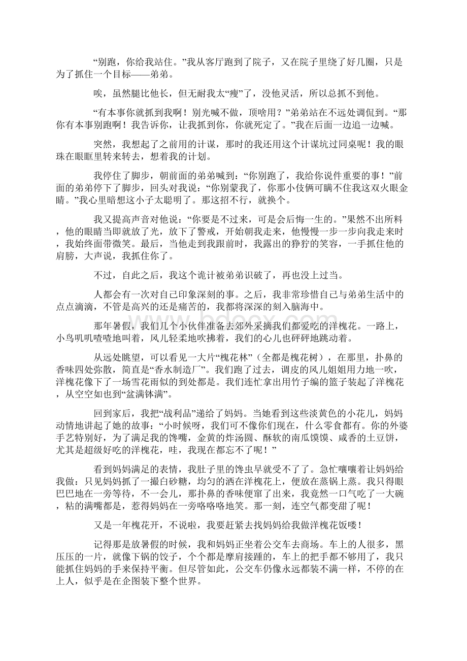 印象深刻的事作文15篇精选.docx_第3页