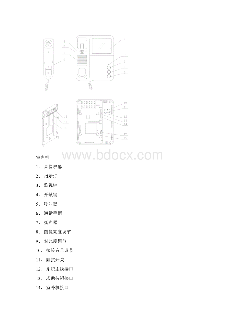 sp1001 可视对讲门铃 使用说明书Word下载.docx_第3页