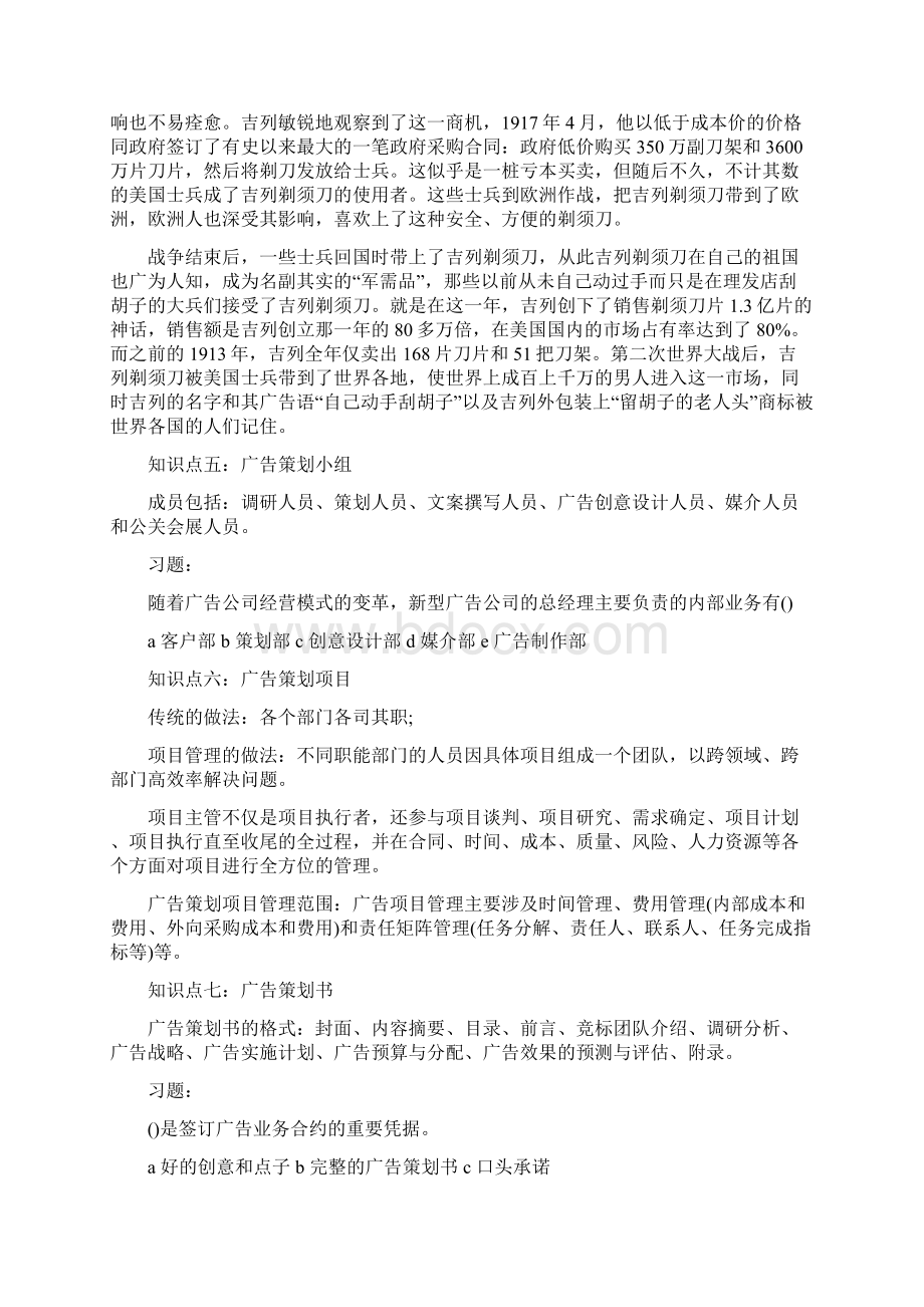 11广告师考试独家讲义辅导之广告策划实务汇总Word格式文档下载.docx_第3页