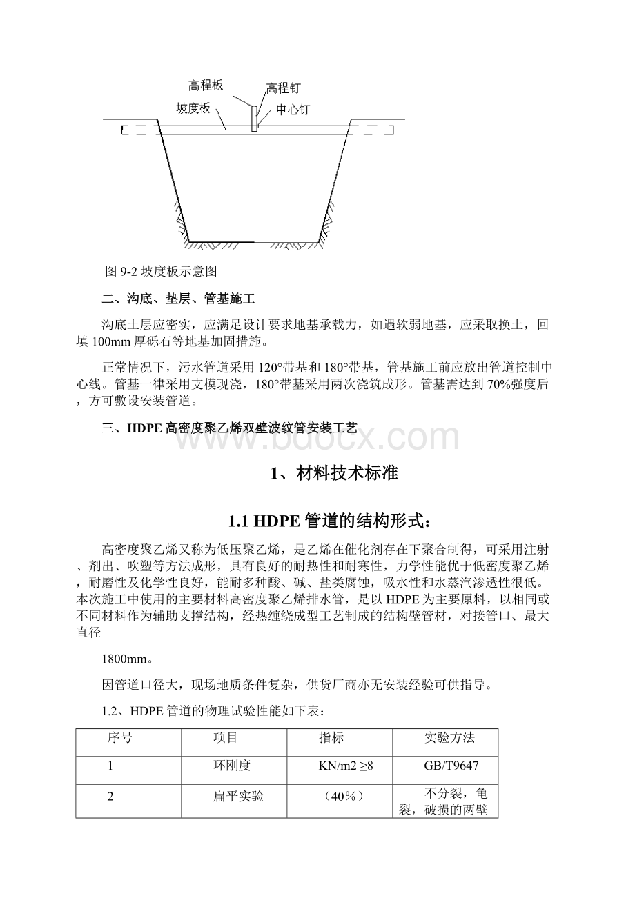 HDPE高密度聚乙烯双壁波纹管安装施工方案Word文件下载.docx_第3页