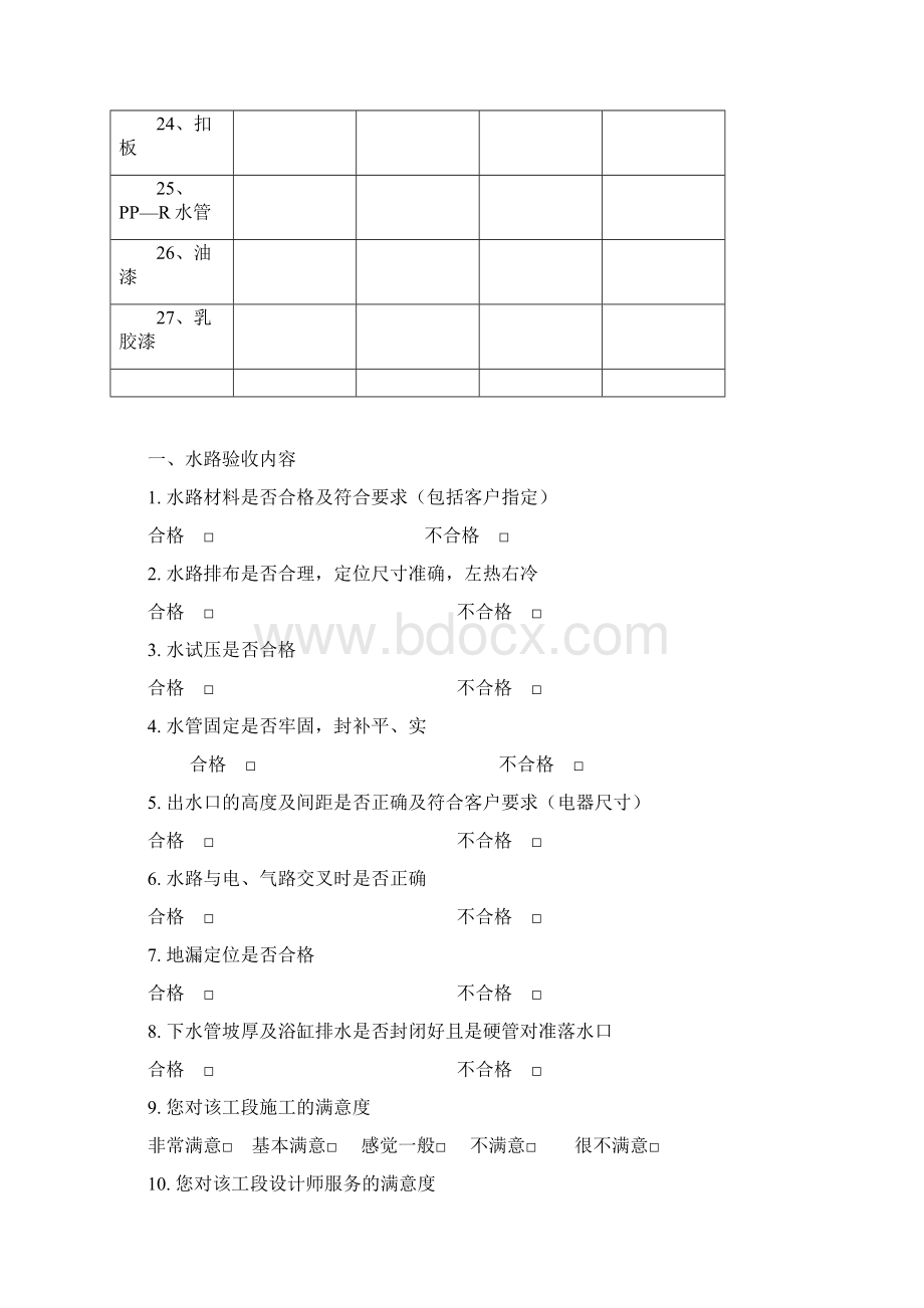 装饰家装验收单.docx_第3页