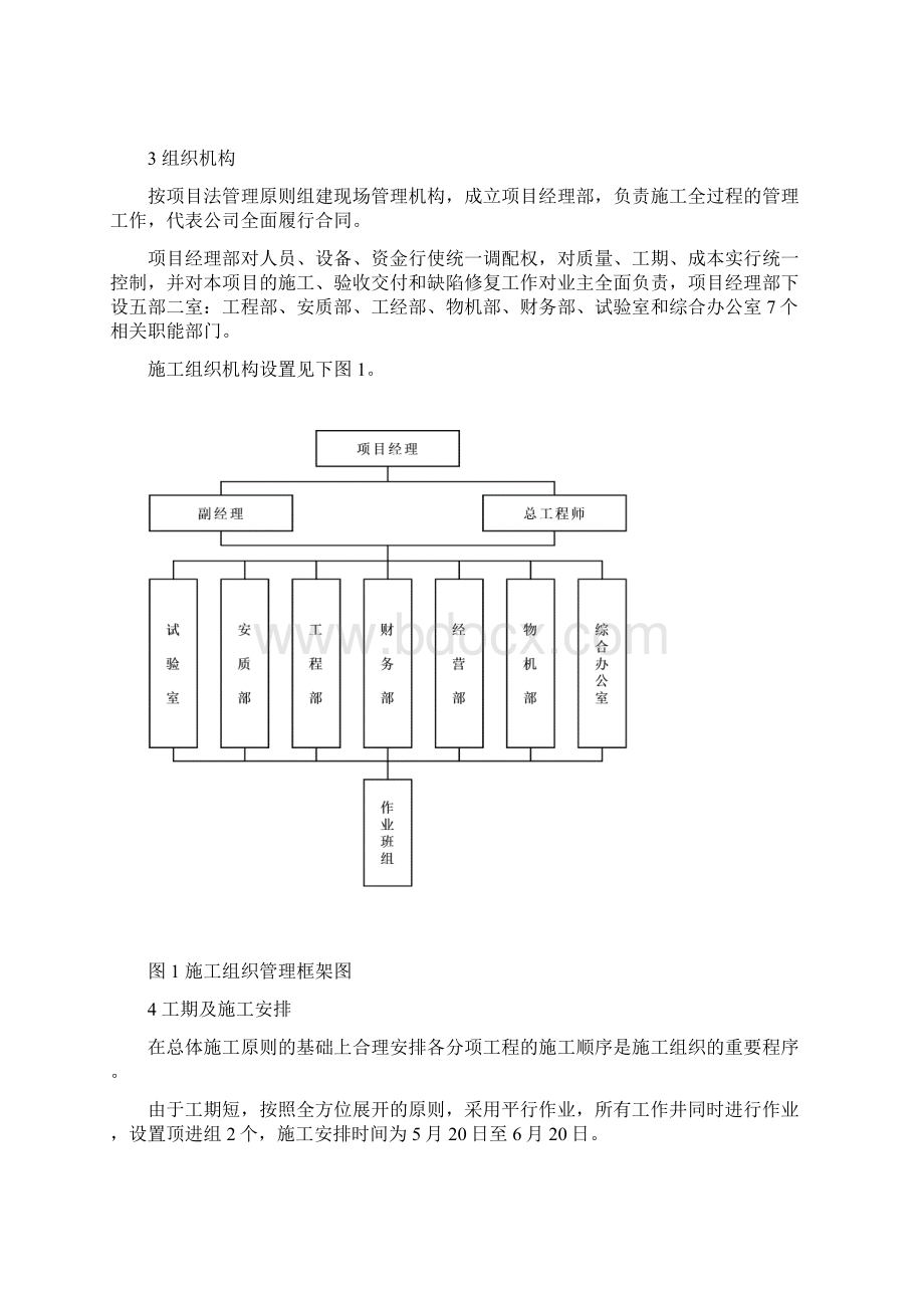 徽州大道人工顶管砖砌工作井施工方案Word格式文档下载.docx_第3页