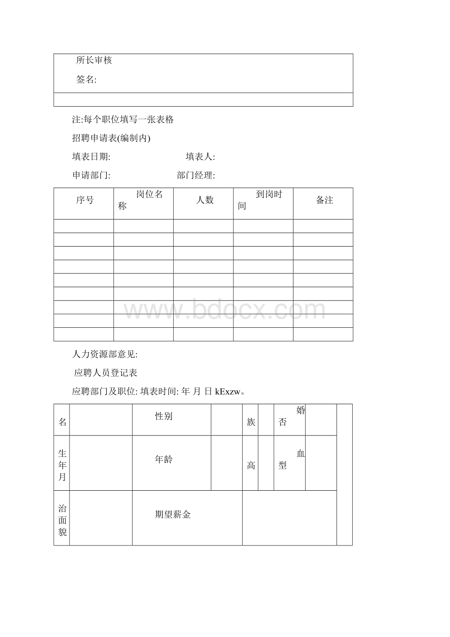 人事表格大全完整版Word文档下载推荐.docx_第2页