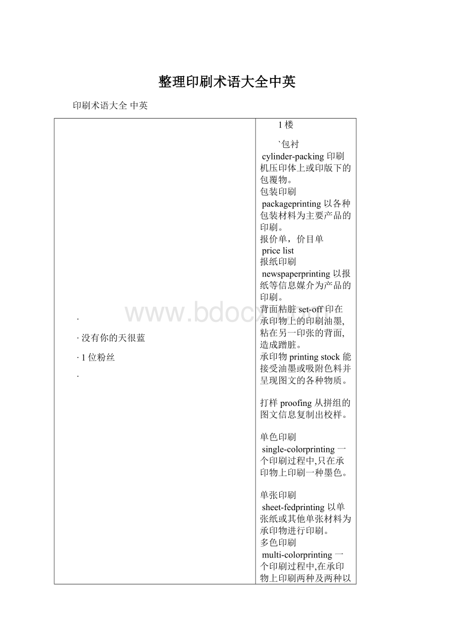 整理印刷术语大全中英.docx_第1页