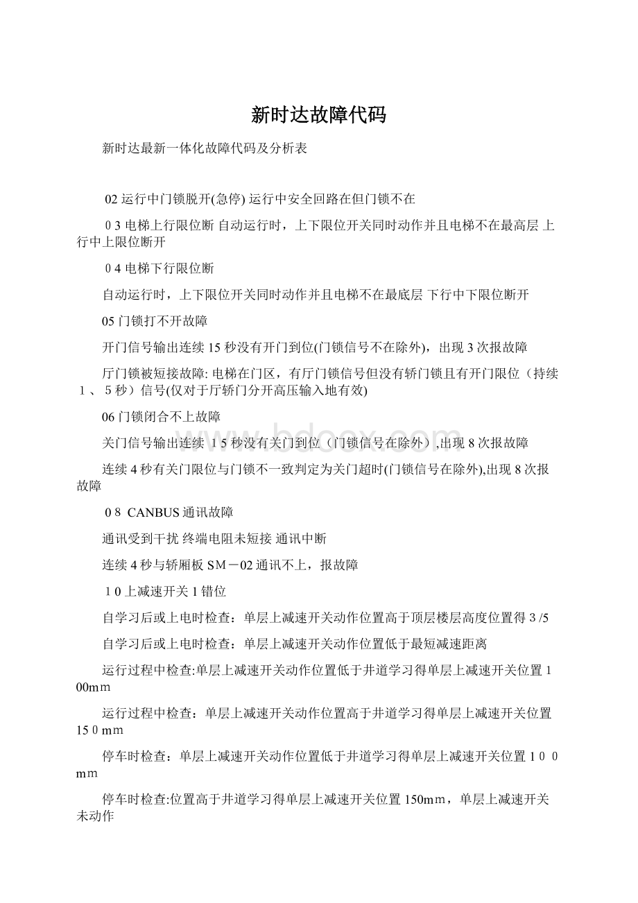 新时达故障代码.docx_第1页