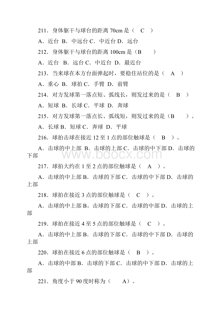 精品国家体育知识竞赛试题300题含答案三.docx_第2页