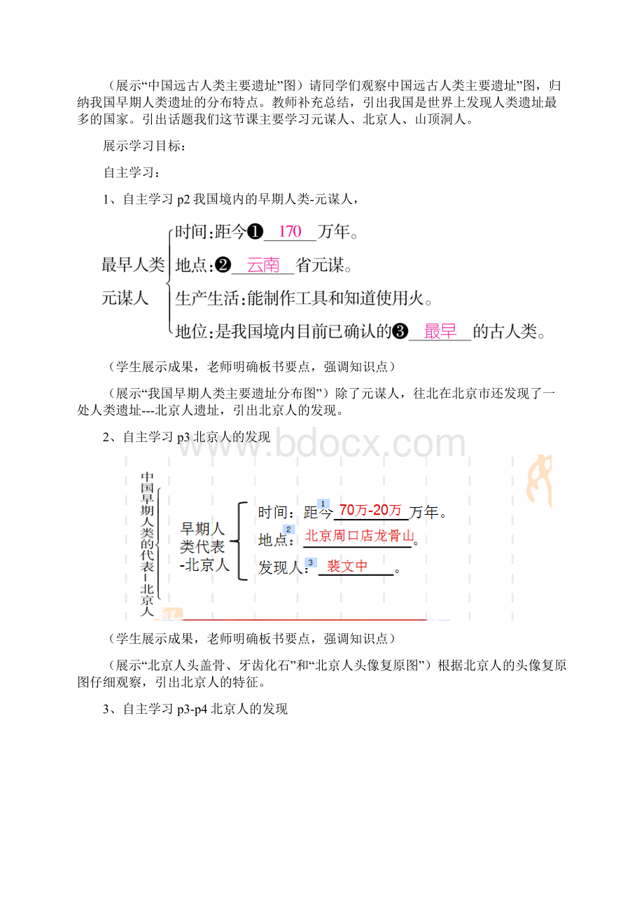 部编人教版七年级上册 历史全册教案教案精品教案教学设计.docx_第2页