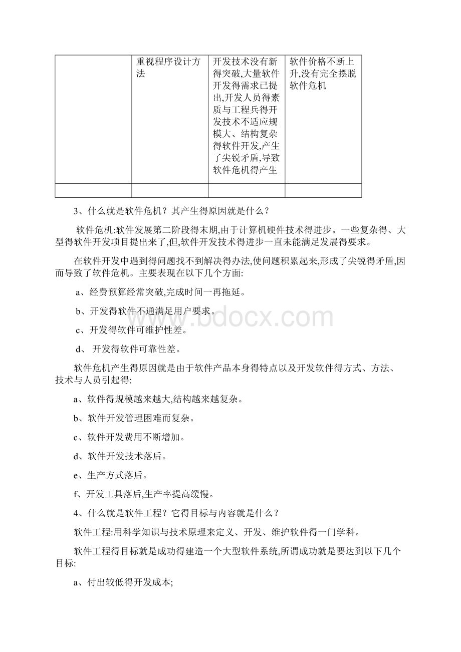 软件工程习题解答 第一章 概述Word下载.docx_第2页