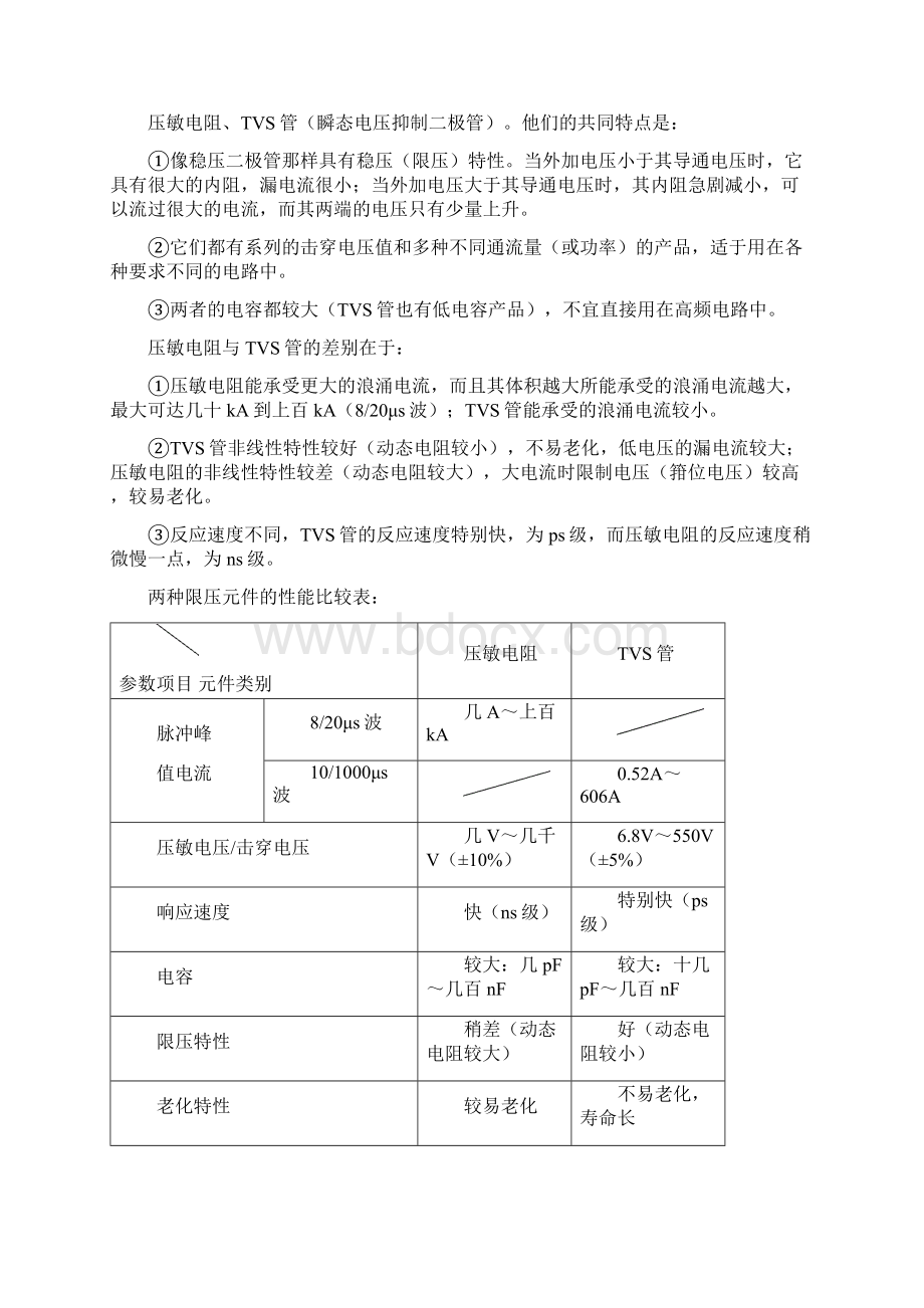 防雷元器件特性与应用1概要.docx_第3页