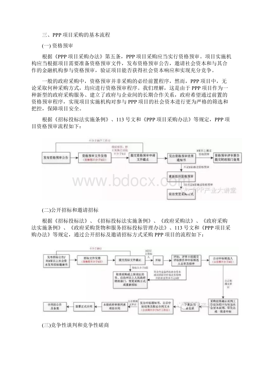 PPP项目政府采购方式的选择及采购流程完整版.docx_第3页