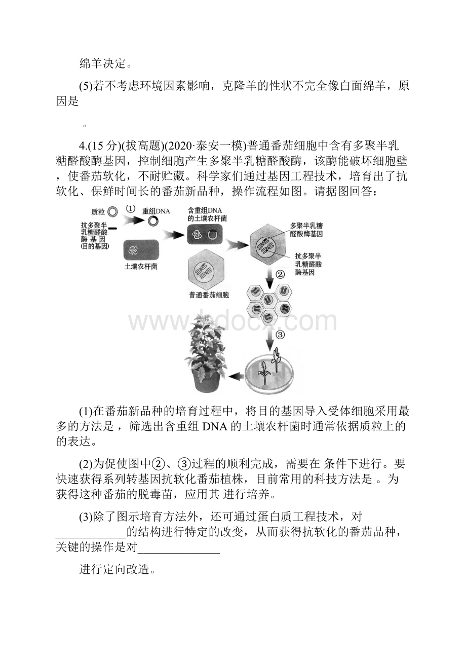 高考生物专题检测卷十六91.docx_第3页