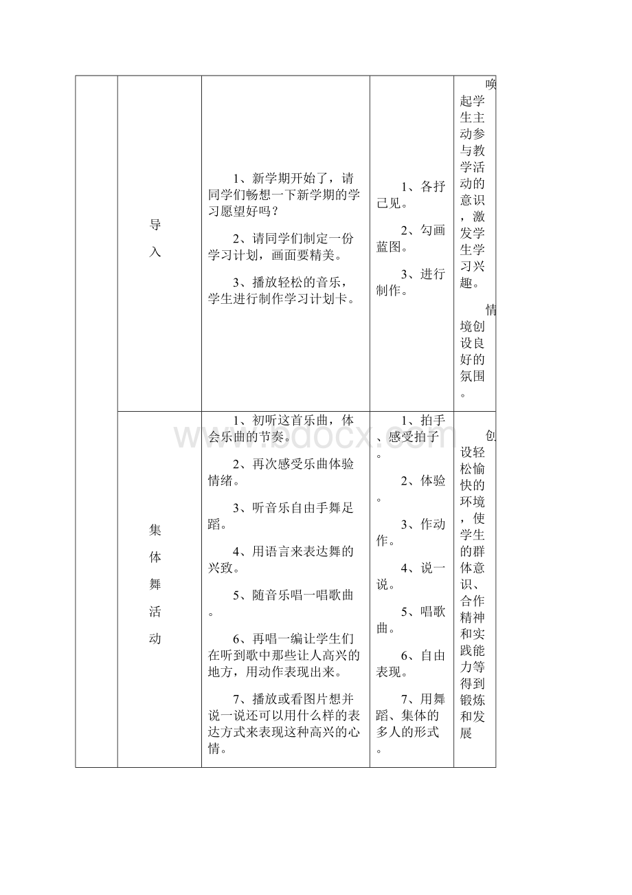 湘版湖南文艺出版社小学二年级音乐全册教案2Word文档下载推荐.docx_第2页