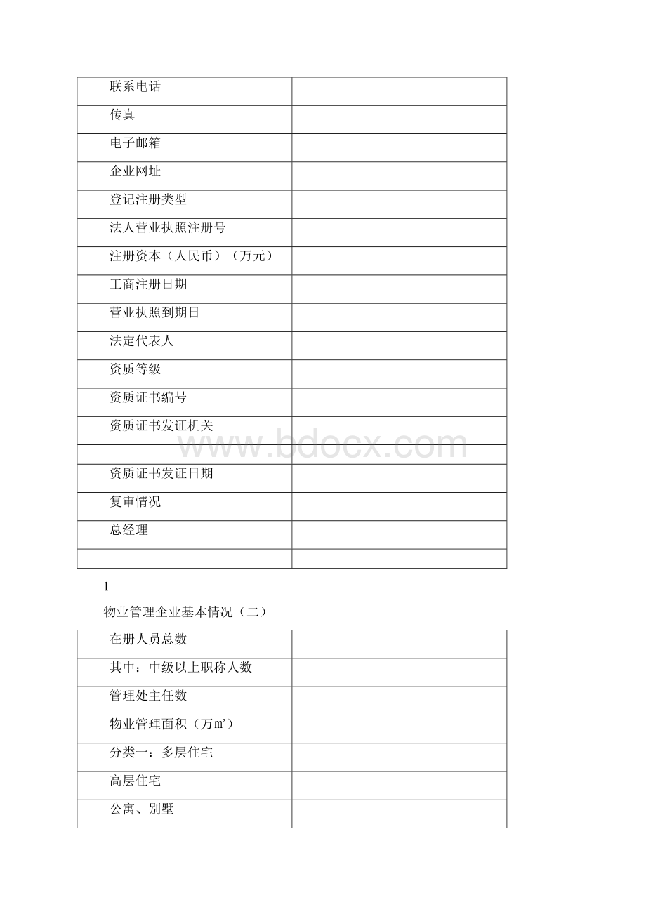 物业管理企业基础信息填报表.docx_第3页