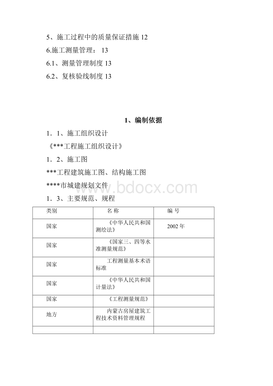 内蒙古某博物馆测量工程施工方案.docx_第2页