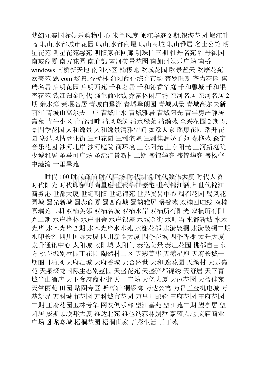 地产项目名称集锦史上最全.docx_第2页