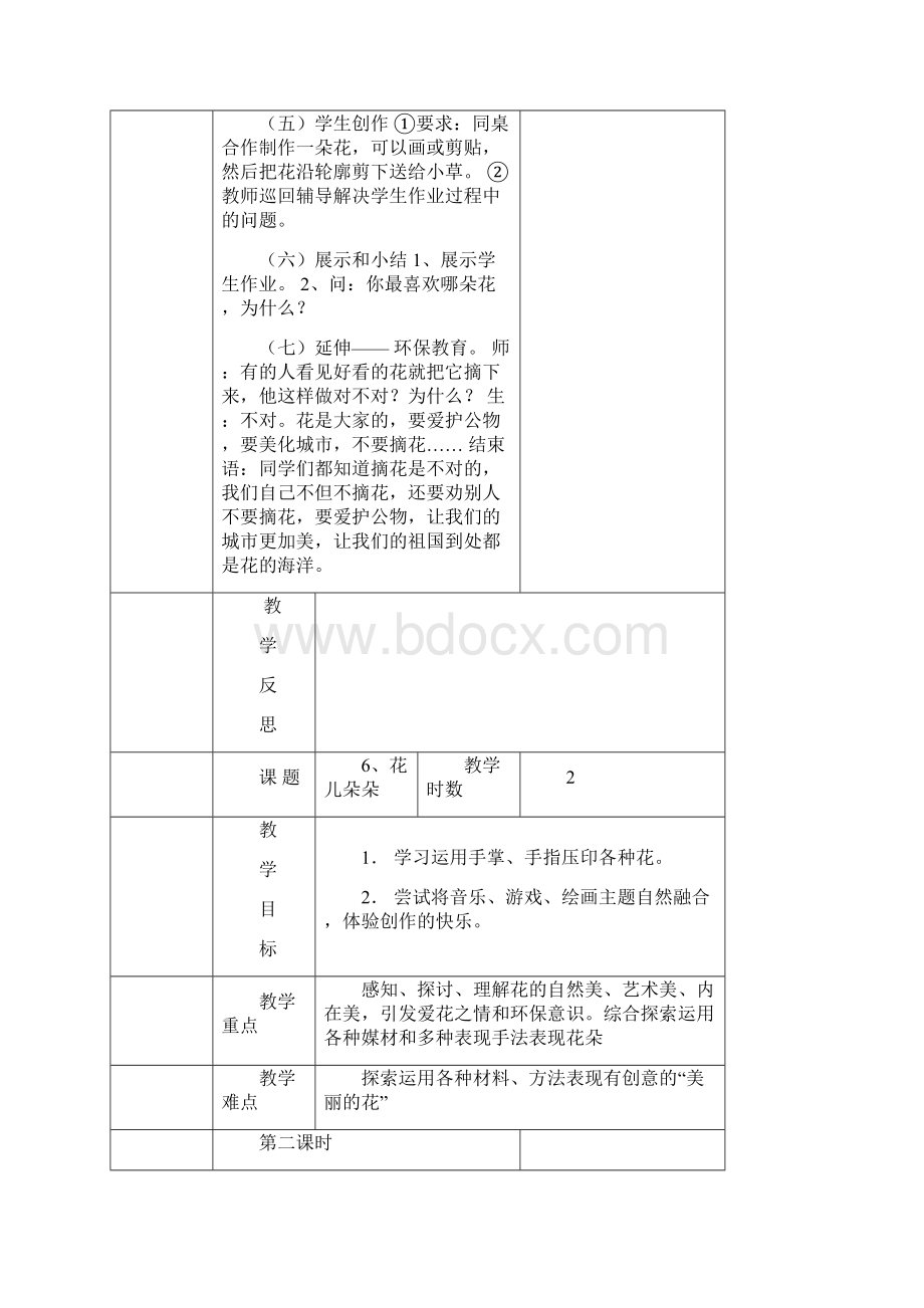 强烈推荐小学四年级上册湘教版美术教案图文.docx_第3页