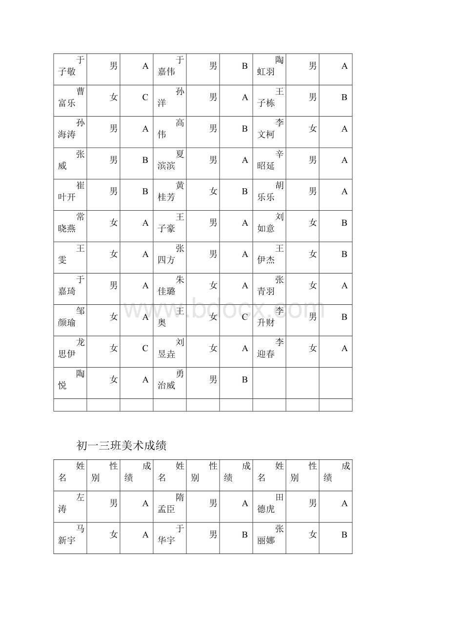 初一美术成绩.docx_第3页