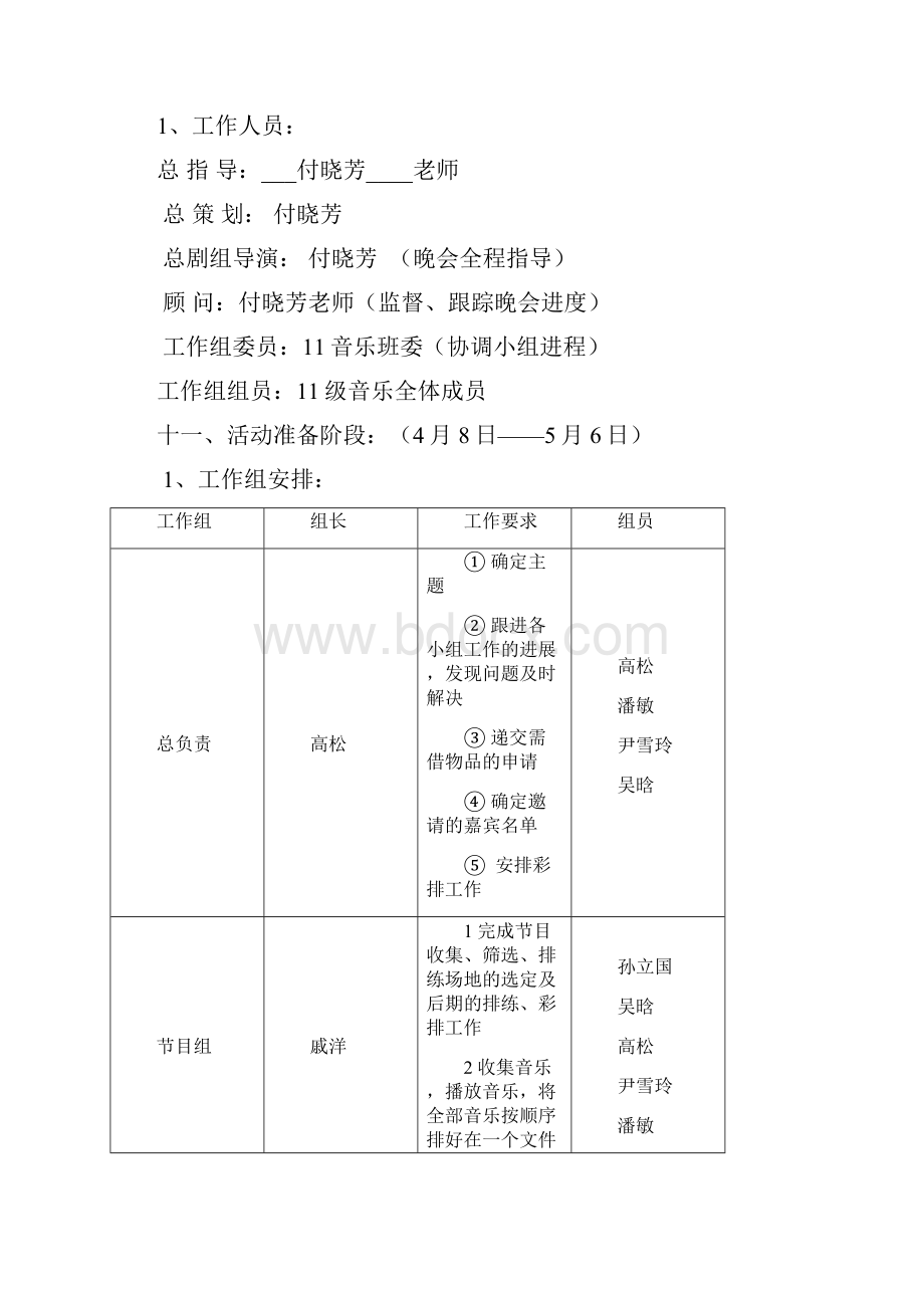 文艺晚会活动策划书.docx_第3页