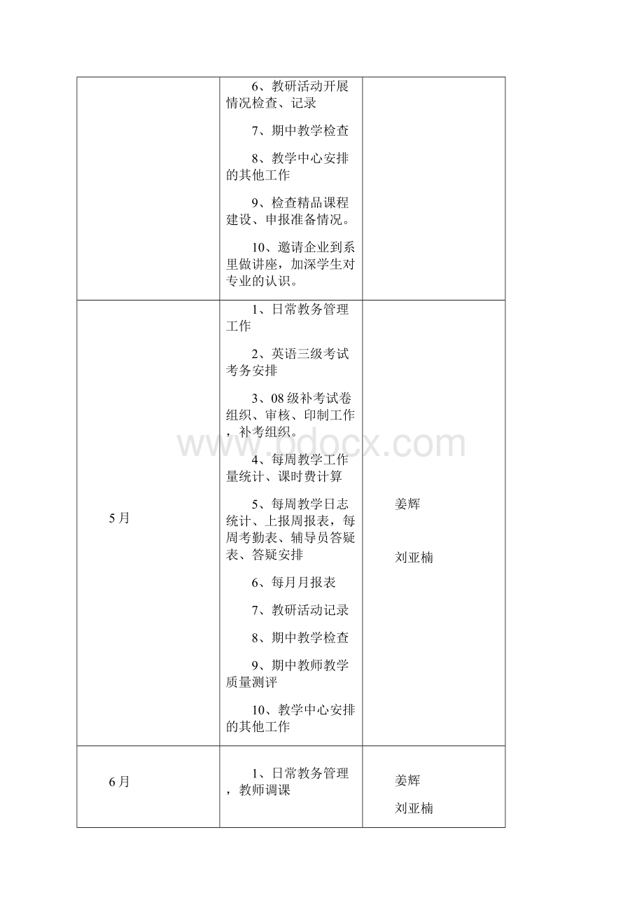 最新艺术传媒系工作计划.docx_第3页