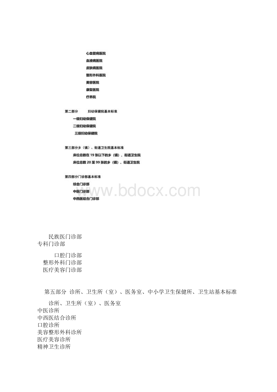 医疗机构基本标准00002Word格式文档下载.docx_第2页