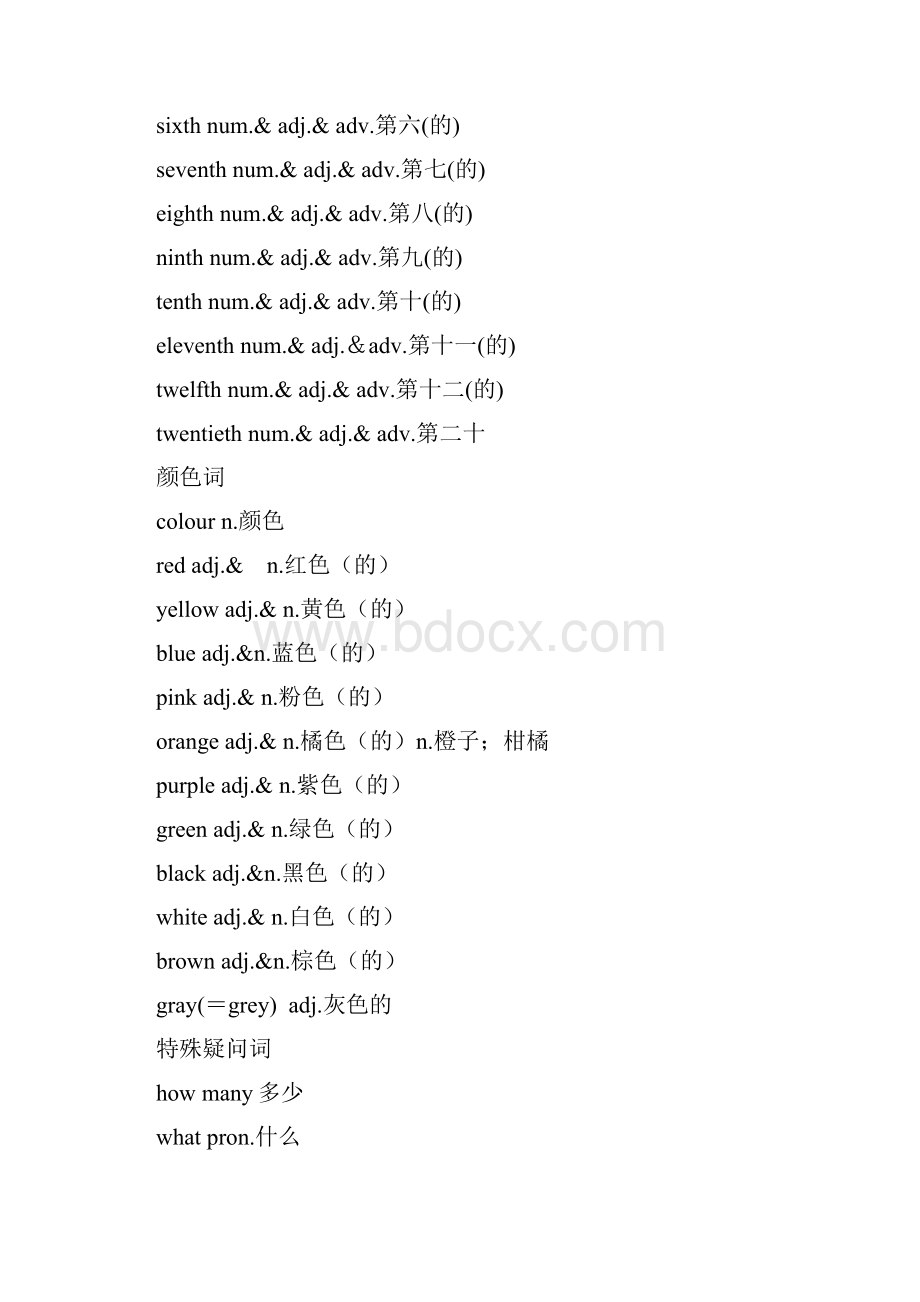 初中英语单词总结分类Word格式.docx_第3页