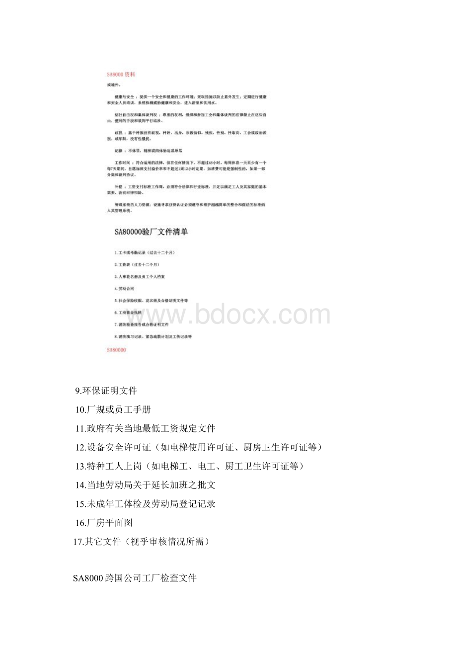 SA8000验厂文件提供清单Word文档格式.docx_第2页