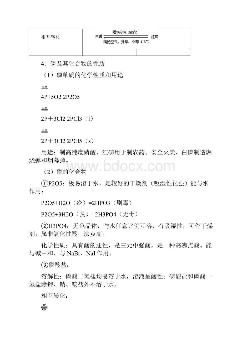 高考化学考点解析全程复习氮和磷文档格式.docx_第3页