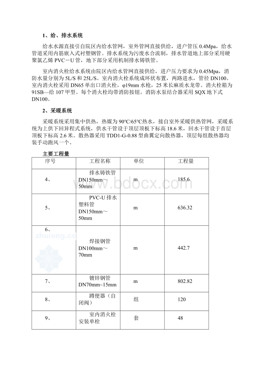 学校宿舍给排水施工组织设计Word下载.docx_第2页