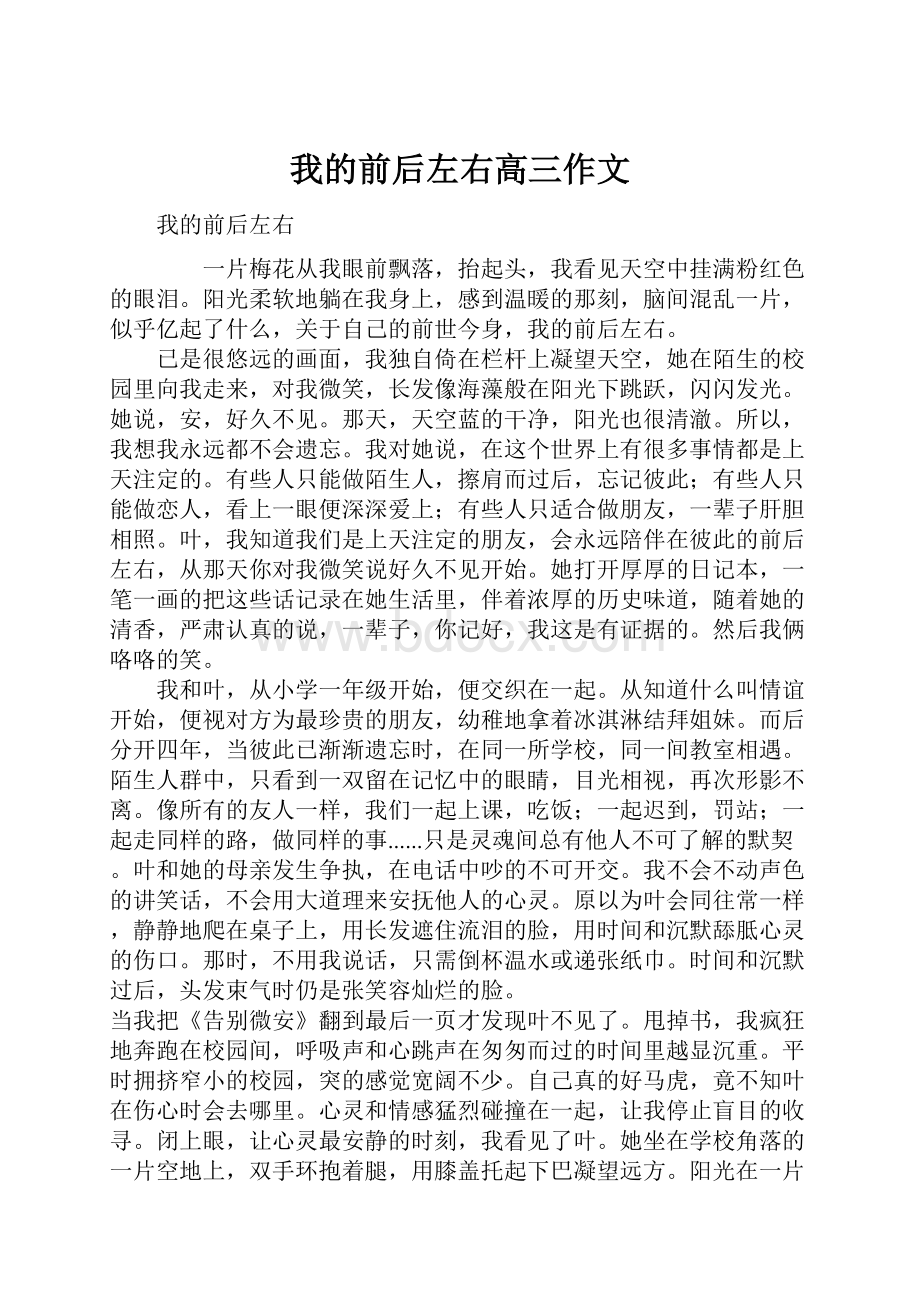 我的前后左右高三作文Word文档格式.docx