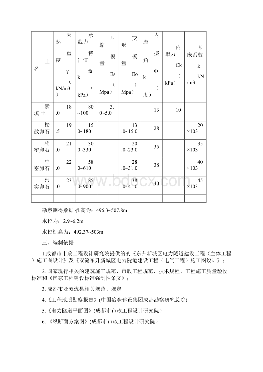 1电力隧道工程深沟槽方案Word格式.docx_第3页