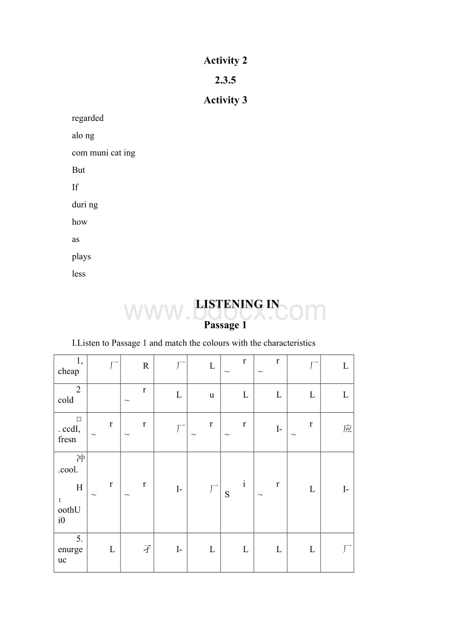 新标准大学英语视听说教程2答案Word文档下载推荐.docx_第2页