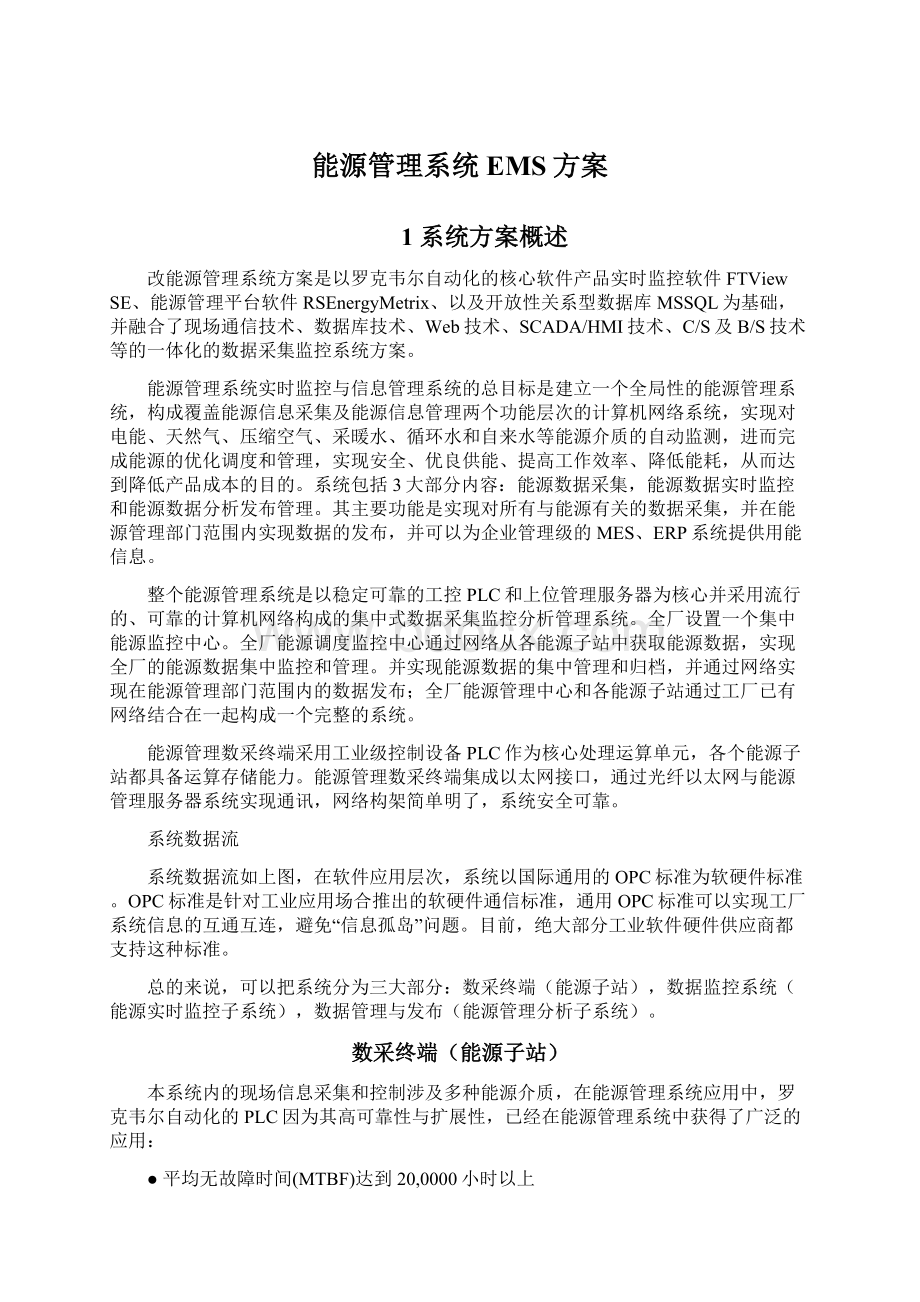 能源管理系统EMS方案.docx