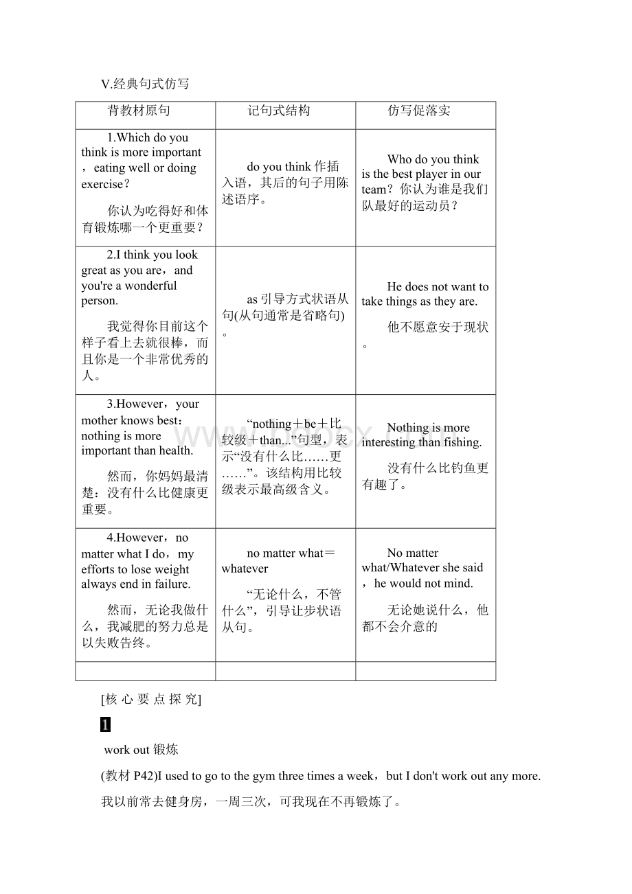 1819 Unit 3 Section Ⅱ Language pointsⅠWelcometo the unitReading.docx_第3页