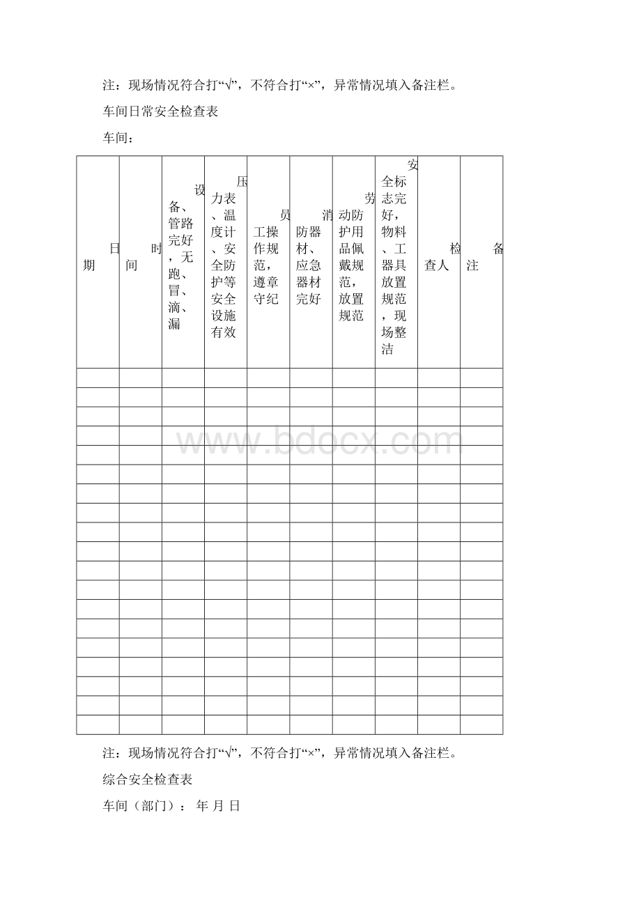 检查表及记录教学文案.docx_第2页