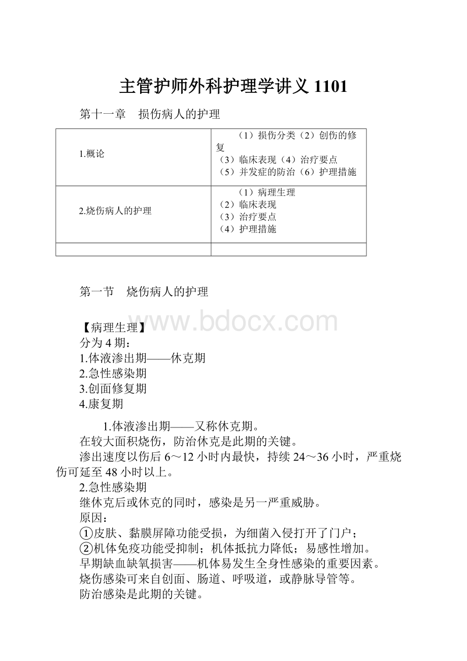 主管护师外科护理学讲义1101.docx_第1页