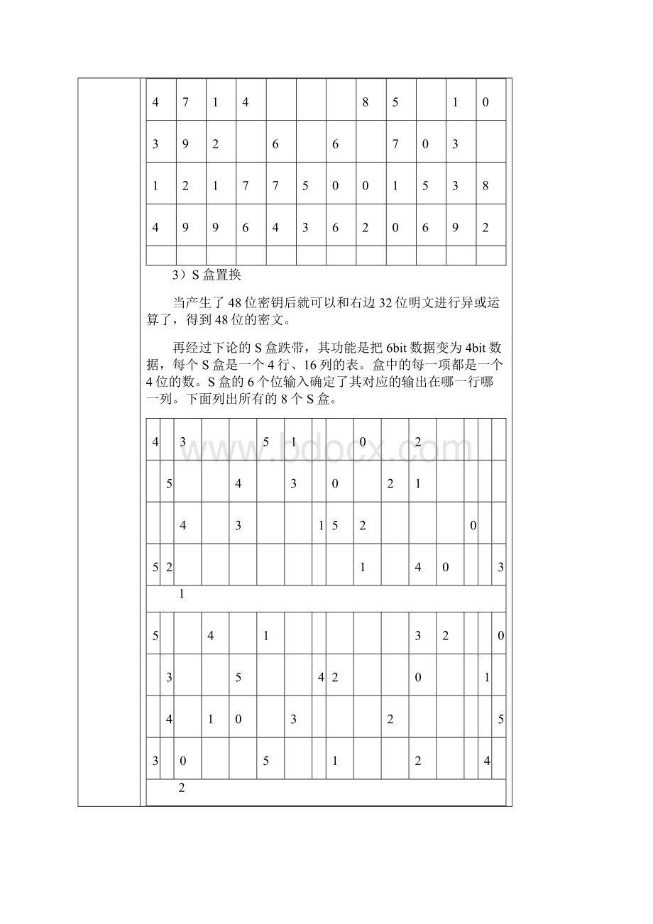 DES加密实验报告.docx_第3页