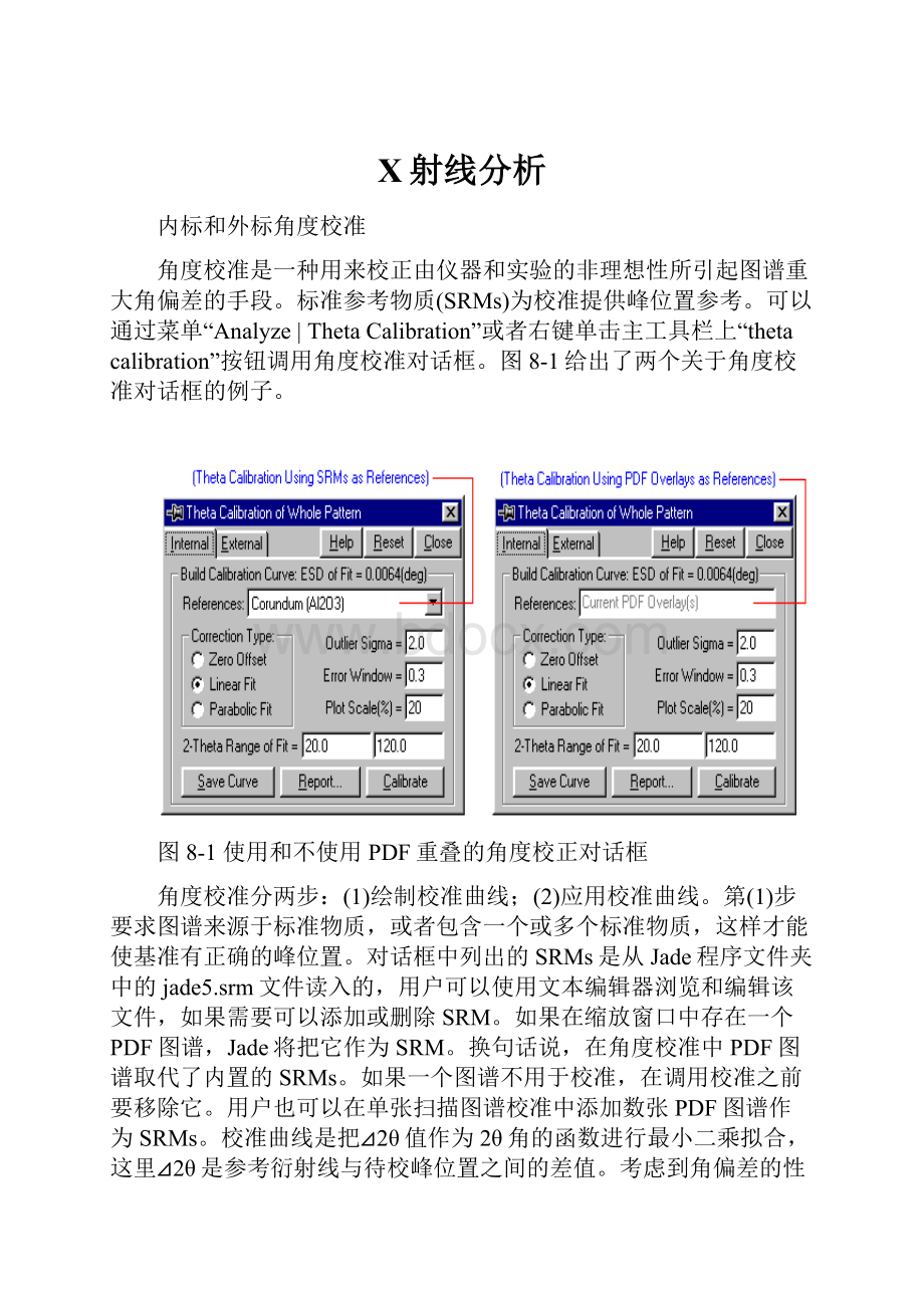 X射线分析Word格式文档下载.docx