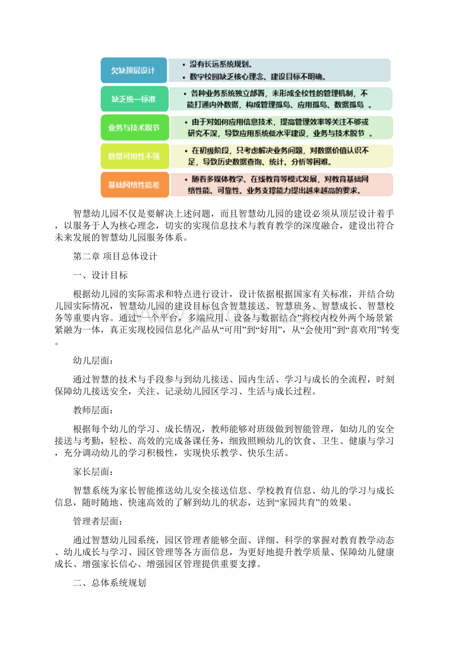 智慧幼儿园项目方案Word文档格式.docx_第2页