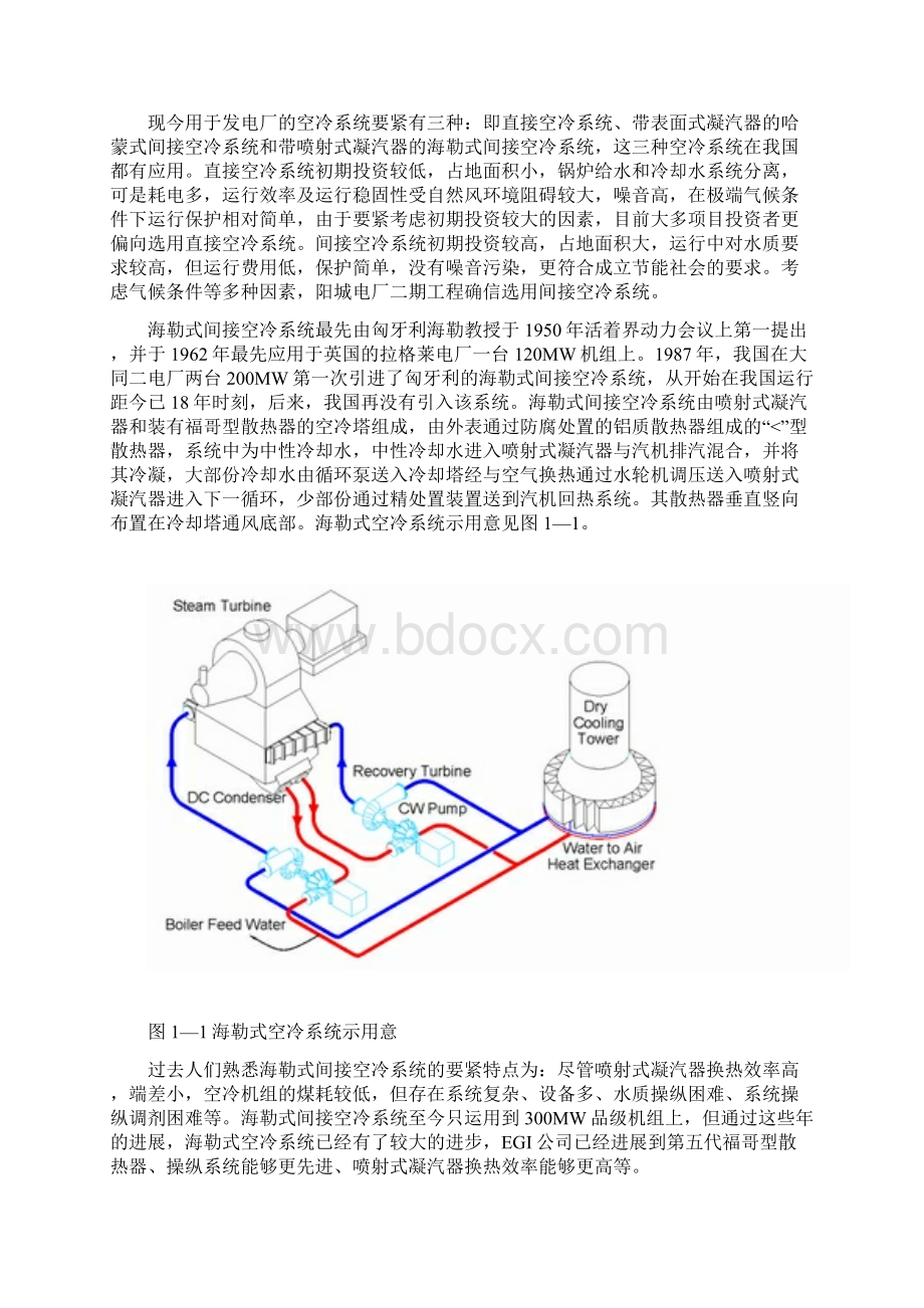 海勒式间接空冷系统考察报告Word格式.docx_第2页