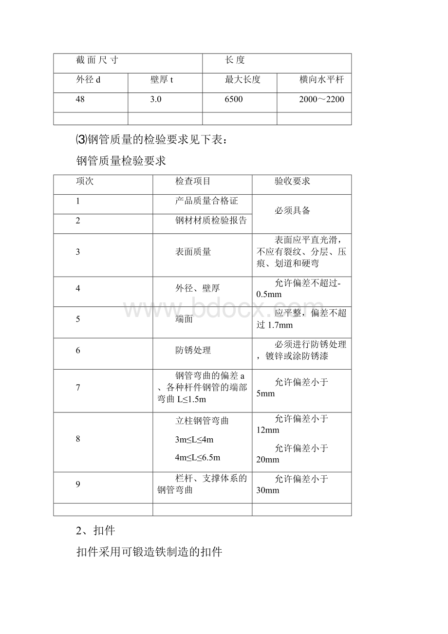 脚手架方案悬挑帝景苑.docx_第2页